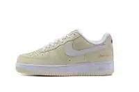 nike air force 1 type volt beige white